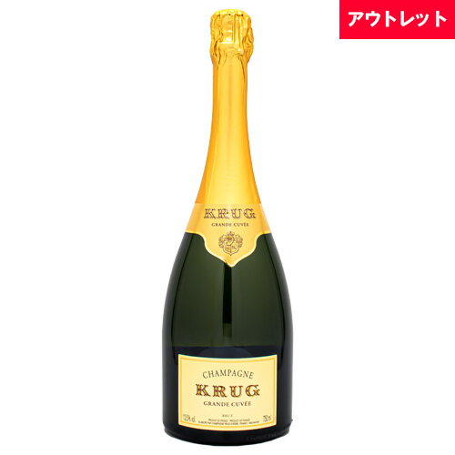 クリュッグ グランド キュヴェ ブリュット 750ml 箱なし シャンパン アウトレット ギフト対応可 ラッピング 誕生日 プレゼント お祝い [[wrap03...