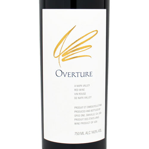 オーバーチュア NV カリフォルニア 750ml 赤ワイン オーヴァチャー OVERTURE アメ...