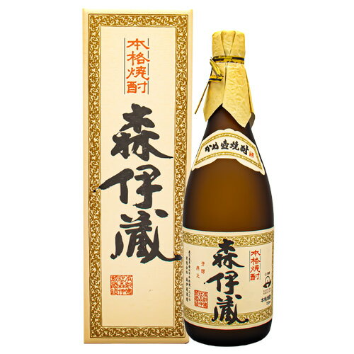 森伊蔵 さつま名産 本格 芋焼酎 25 720ml箱付 焼酎ギフト ラッピング 熨斗 誕生日 プレゼント お祝い wrap04