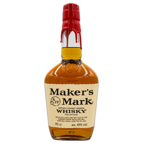 メーカーズマーク レッドトップ 45% 正規品 700ml箱なし バーボン ウイスキーギフト対応可 ラッピング 誕生日 プレゼント お祝い [[wrap03]