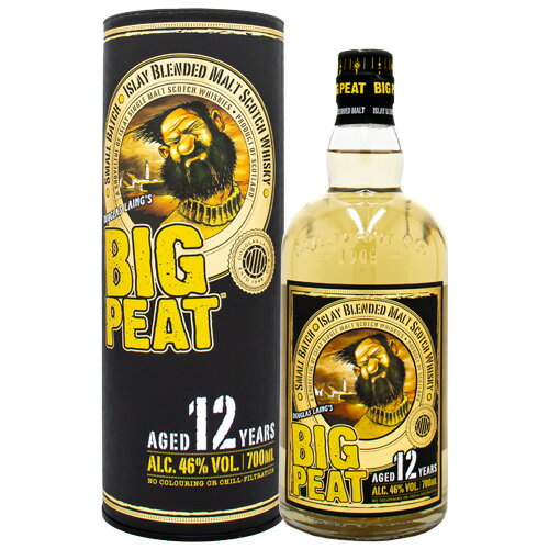 ダグラス レインBIG PEAT（ビッグピート） 12年 46% 700ml箱付 ブレンデッド モルト スコッチ ウイスキーギフト ラッピング 熨斗 誕生日 プレゼント お祝い [[wrap04]