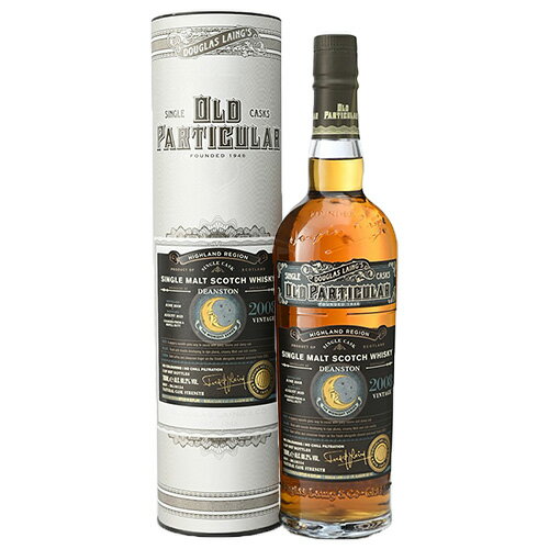 ダグラス レイン オールドパティキュラー ミッドナイト ディーンストーン 2008 シェリー 60.2% 700ml 箱付 シングルモルト スコッチ ウイスキー ギフト対応可 ラッピング 熨斗 誕生日 プレゼント お祝い [[wrap04]