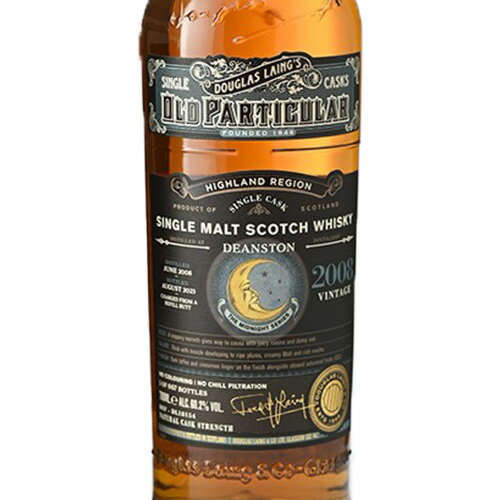 ダグラス レイン オールドパティキュラー ミッドナイト ディーンストーン 2008 シェリー 60.2% 700ml 箱付 シングルモルト スコッチ ウイスキー ギフト対応可 ラッピング 熨斗 誕生日 プレゼント お祝い [[wrap04]