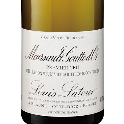 ルイ ラトゥール ムルソー プルミエ クリュ グット ドール 2022 750ml 白ワイン フランス ブルゴーニュ 辛口 送料無料 ギフト対応可 ラッピング ボックス 1本用 2本用 熨斗 誕生日 プレゼント お祝い [[wrap01][wrap03] r-concier-10007789 SAKE People サンプル画像2