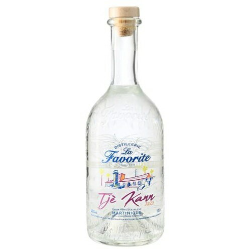 ラ ファボリット クールドカンヌ ブラン リミテッドエディション ティエ カン 48% 1000ml 箱なし スピリッツ アグリコール ラム マルティニーク ギ...