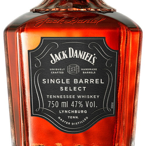 ジャックダニエル シングルバレル セレクト 47%750ml 箱付 テネシー ウイスキーギフト対応可 ラッピング 熨斗 誕生日 プレゼント お祝い [[wrap04]