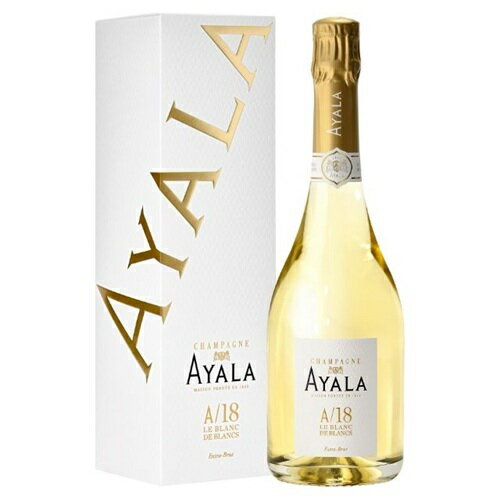 アヤラ ル ブラン ド ブラン 2018 750ml 箱付 エクストラ ブリュット シャンパン 送料無料 ギフト対応可 ラッピング 熨斗 誕生日 プレゼント お祝い [[wrap04]