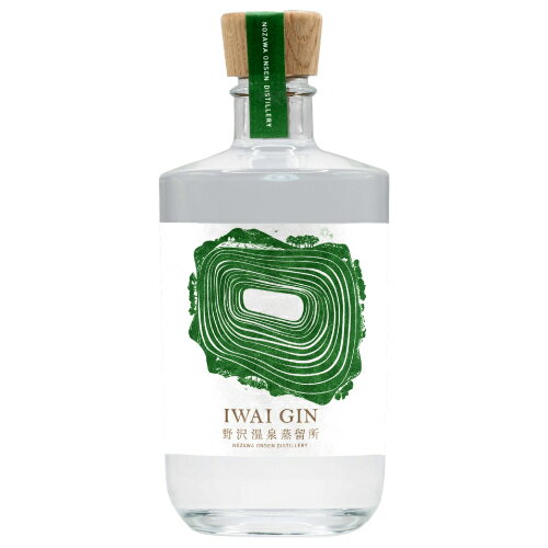 野沢温泉蒸留所 IWAI GIN 42% 500ml 箱なし スピリッツ クラフトジンギフト対応可 ラッピング 誕生日 プレゼント お祝い [[wrap03]