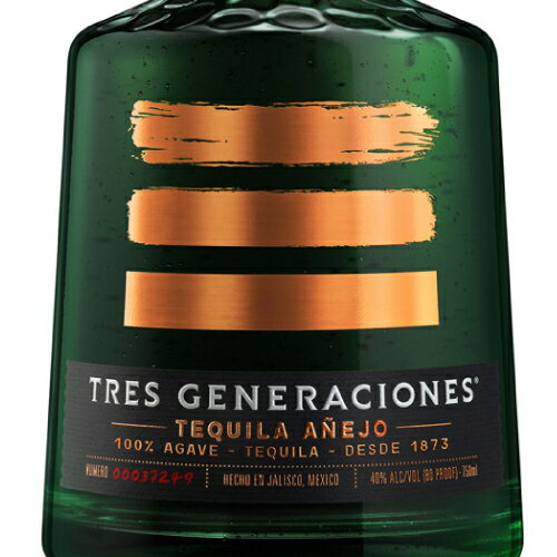 テキーラ トレスジェネレーション アネホ 40% 750ml 箱なし スピリッツ メキシコ ギフト対応可 ラッピング 誕生日 プレゼント お祝い [[wrap03]
