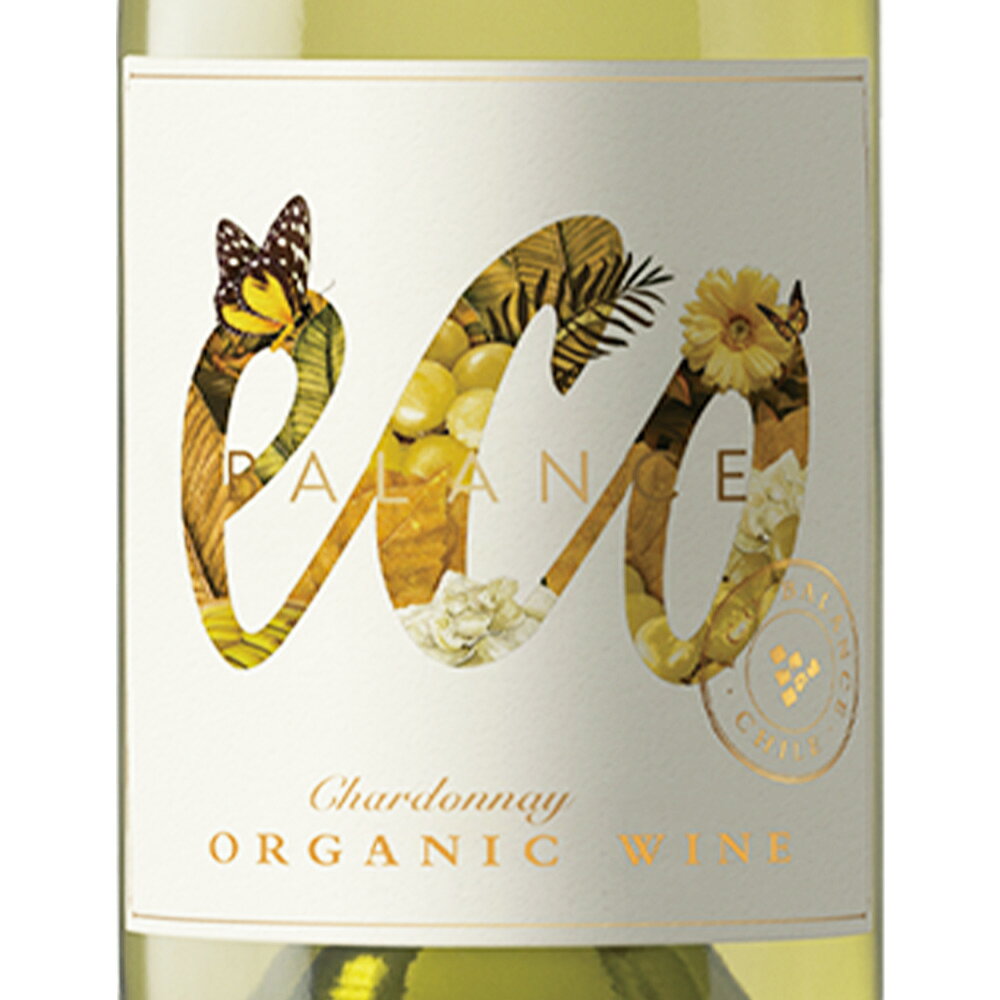 【ケース販売】エコ バランス オーガニック シャルドネ ヴァレ カサブランカ 2024 750ml × 12本 白ワイン チリ 辛口 送料無料 r-concier-10010100 SAKE People サンプル画像2