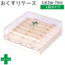 薬 飲み忘れ 防止 防ぐ 薬ケース 1週間分 服薬管理 収納 処方薬 飲み薬 くすり 薬箱 透明 ク ...