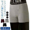 失禁パンツ メンズ トランクス ボクサーパンツ セット 3枚組 ちょい漏れ ちょいモレ バレない 気付かれない 男性用 下着 吸収 吸水 撥水 撥水加工 はっ水 トイレ M L LL 大きいサイズ ゆったり 尿漏れ 尿モレ 尿もれ 尿シミ さらさらガード 爽快トランクス 3色組 返品...