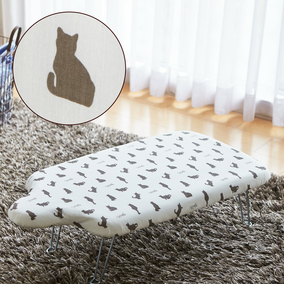 アイロン台 人型 人体型 ワイシャツ コンパクト スリム フック付き 山崎実業 アイロンボード 使いやすい 軽量人体型アイロン台 フック付 ネコプレス ホワイト