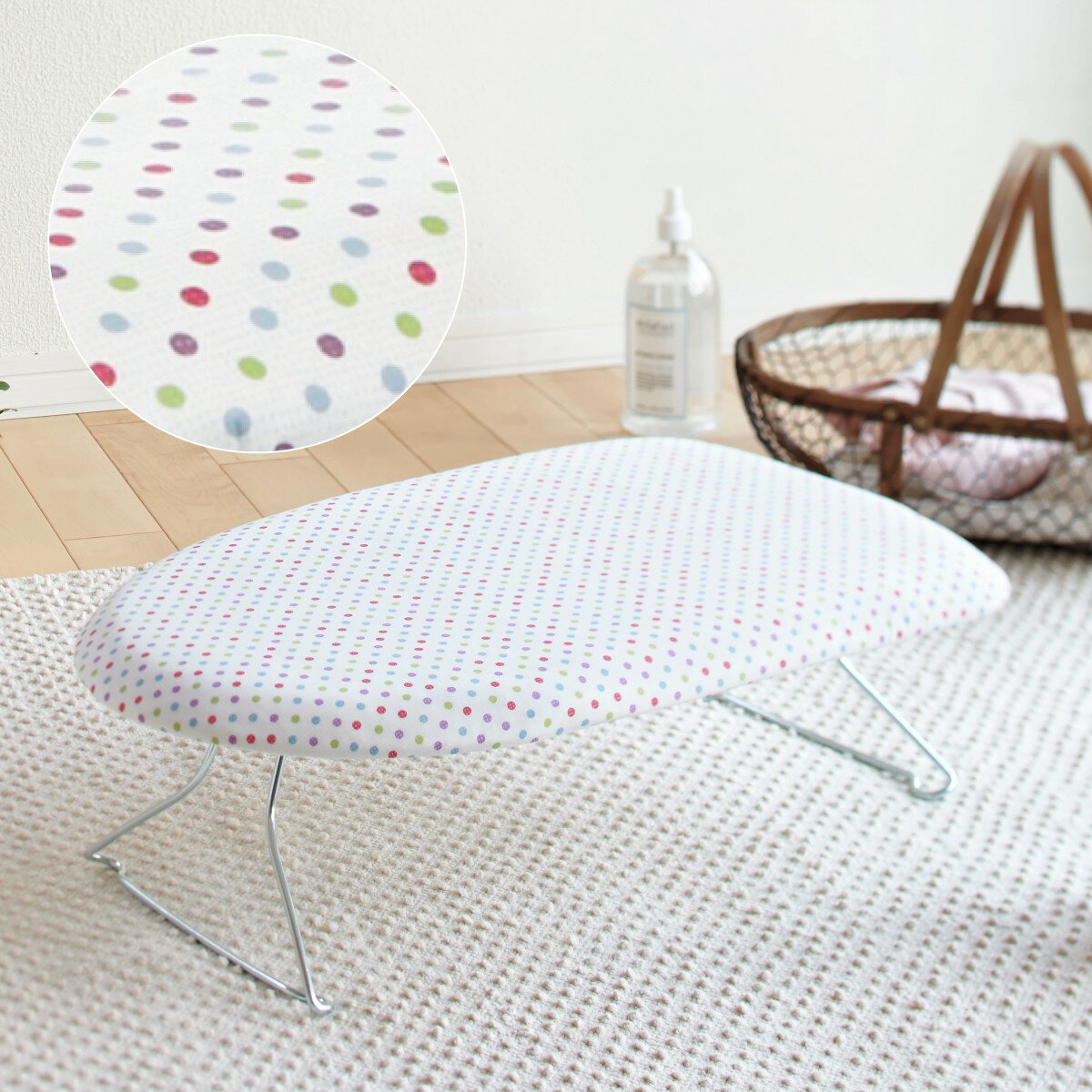 アイロン台 舟形 折りたたみ 舟形アイロン台 コンパクト スリム 山崎実業 アイロンボード 使いやすい アイロン台 みずたまプレス