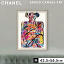 アートパネル ブランド シャネル CHANEL Mサイズ オマージュ キャンバスアート フレーム付き オマージュアート ブランドポスター No.5 パフュームグ...