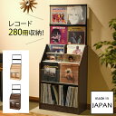 レコード ディスプレイ 収納 棚 レコードラック 大容量 省スペース オークス レコードディスプレイラック RCS710 返品不可 返品不可