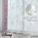 ディズニー カーテン ミッキー レース 100×133cm レースカーテン 北欧 インテリア ミッキー バルーンボイル 1枚 日本製 洗える おしゃれ スミノエ...