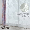 カーテン ディズニー レースカーテン 100×176cm ミッキー バルーンボイル 1枚入 日本製 洗える おしゃれ スミノエ SUMINOE 返品不可 返品不...