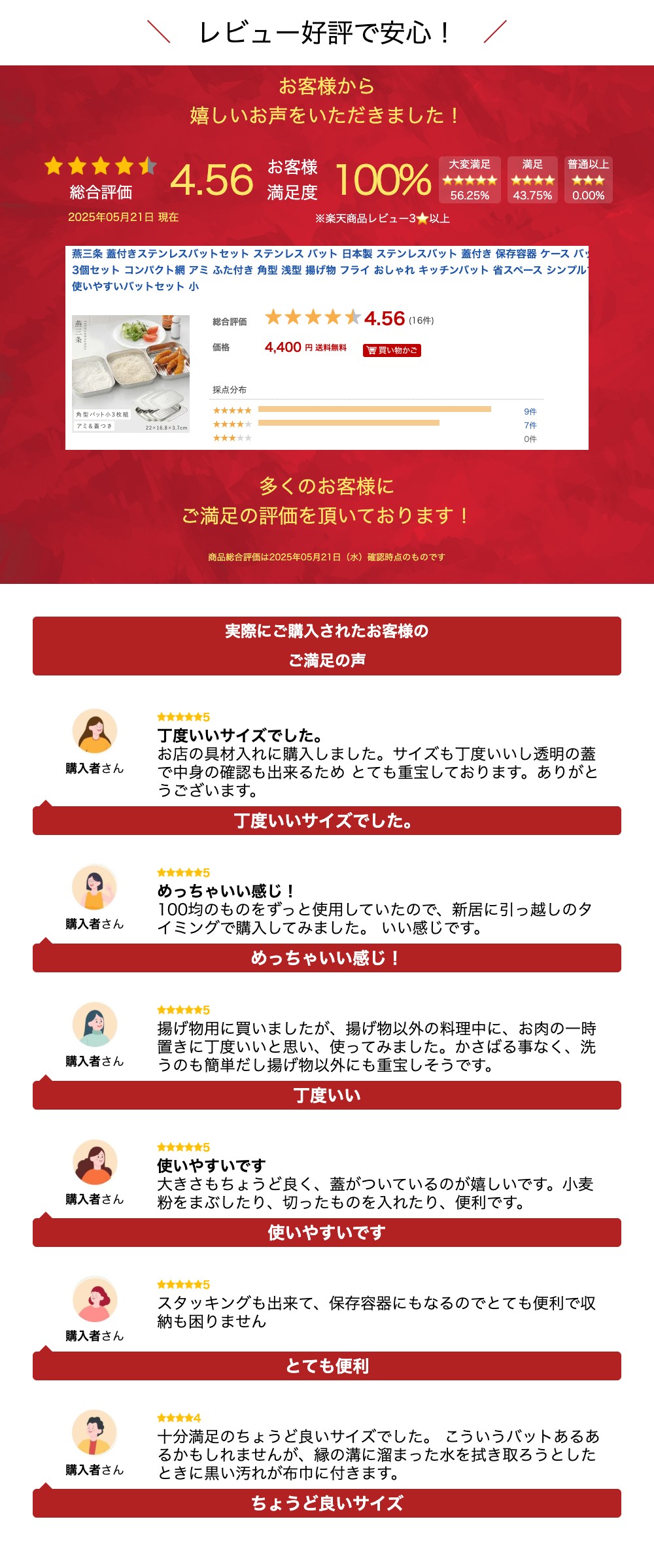 燕三条 蓋付きステンレスバットセット ステンレス バット 日本製 ステンレスバット 蓋付き 保存容器 ケース バット3個セット コンパクト網 アミ ふた付き 角型 浅型 揚げ物 フライ おしゃれ キッチンバット 省スペース シンプルで使いやすいバットセット 小 3