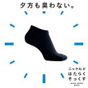 【開始4時間限定 400円OFFクーポン】R-e ニッケルがはたらくそっくす 蒸れない 男女兼用 アンクル丈 くるぶし丈