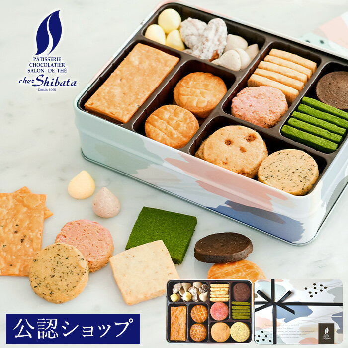 【A配送】 シェ・シバタ プレシャス11種 ギフト クッキー 洋菓子 焼き菓子 ギフトBOX 詰め合わせ 贈り物 通販 クッキー缶 かわいい 引っ越し祝い 焼菓...