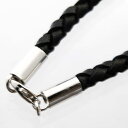 ブラック本革 50cm-3.0mm