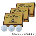 3ダースセット タイトリスト HVC SOFT FEEL ソフトフィール (0636624113) メンズ ゴルフボール 公認球 36球入り Titleist