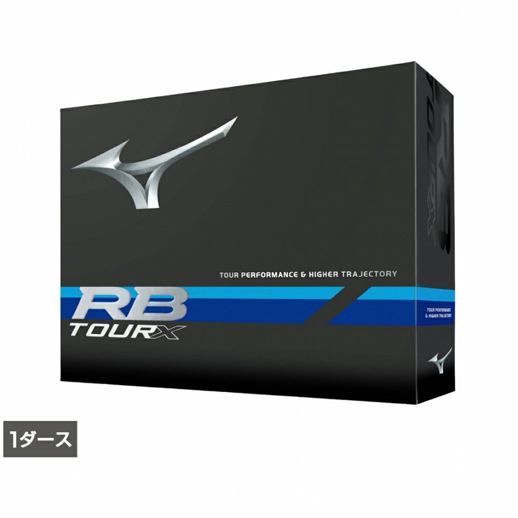 ミズノ RBツアーX RB TOUR X ホワイト 12P (5NJBT83220) 1ダース(12球入) ゴルフ 公認球 MIZUNO