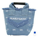 パーリーゲイツ カートバッグ ライトカラーデニムカートBAG (0533181511) ゴルフ ポーチ PEARLY GATES