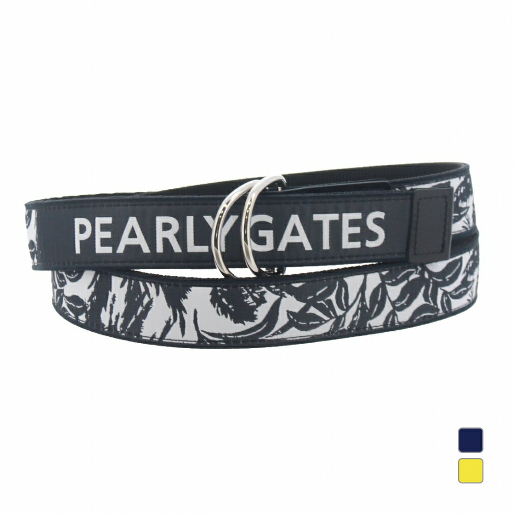 パーリーゲイツ ゴルフウェア ベルト 春 夏 ボタニカル柄テープベルト (0533282600) PEARLY GATES