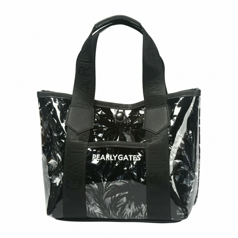 パーリーゲイツ 繊細ボタニカル柄 クリアカートBAG (0533281603) ゴルフ ポーチ : ネイビー PEARLY GATES