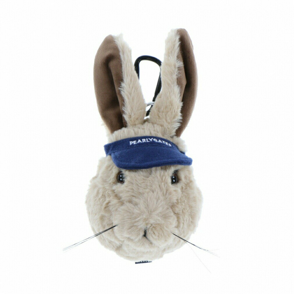 パーリーゲイツ ラビット ぬいぐるみボールポーチ (0533284912) ゴルフ ラウンド小物 : ベージュ PEARLY GATES