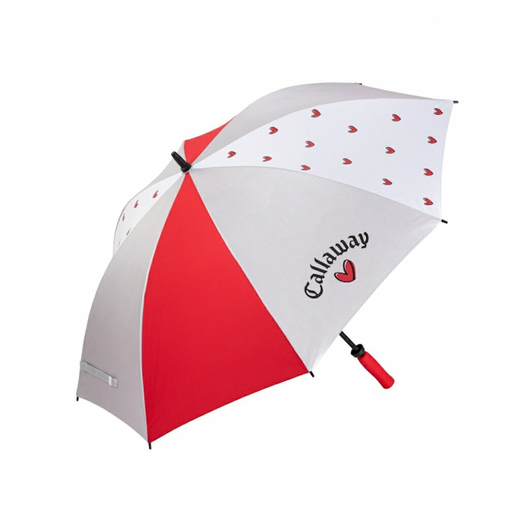 【6/1-15_最大3000円分*_ゴルフ場予約クーポンプレゼント中】キャロウェイ レディース Love Callaway Umbrella 24 JM (7193103844) ゴルフ ラウンド小物 : レッド Callaway【*購入金額条件あり_詳しくはキャンペーンページへ】