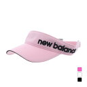 ニューバランス レディース ゴルフウェア サンバイザー 春 夏 VISOR (0124987504) New Balance