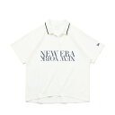 ニューエラ レディース ゴルフウェア 半袖シャツ 春 夏 GFW SKIPPER PL WHI (14108986) NEW ERA