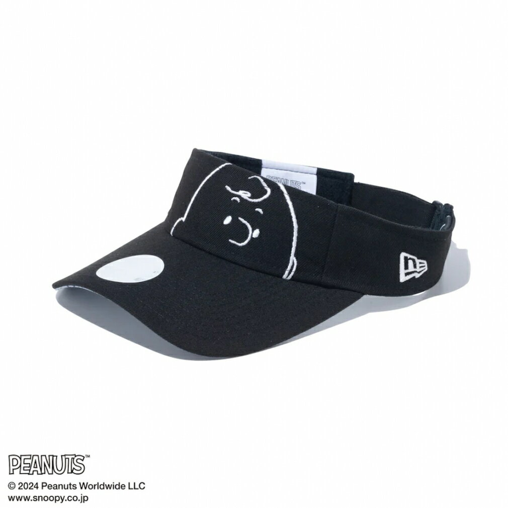 j[G fB[X StEFA ToCU[ t  GF SUN VISOR LV PEANUTS BLK (14124302) NEW ERA