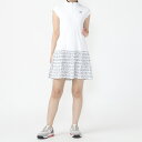 ニューバランス レディース ゴルフウェア 半袖ワンピース 春 夏 S/SLEEVE HALF ZIP ONE-PIECE (0124124503) New Ba...