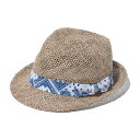 ニューエラ ゴルフウェア ハット 春 夏 GF TRILBY SEAGRASS WHI BANDANA (14109158) メンズ NEW ERA