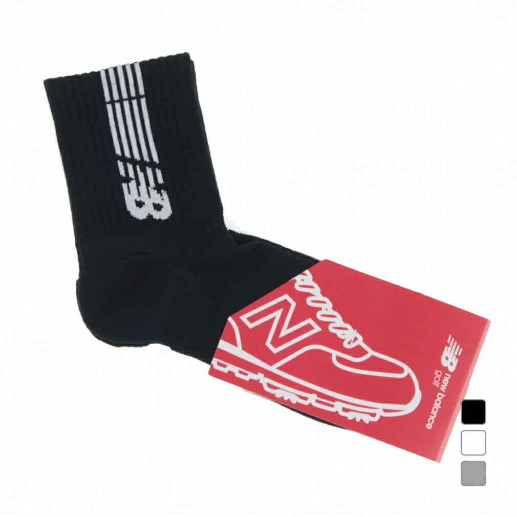 ニューバランス ゴルフウェア ソックス 秋 冬 TECH MEDIUM SHORT SOCKS (0123286001) メンズ New Balance