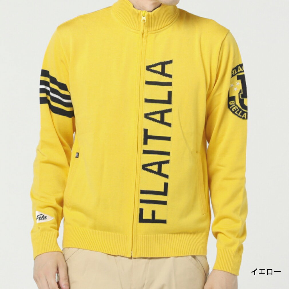 フィラ ゴルフウェア 長袖セーター 秋 冬 ニットセーター (781700) FILA
