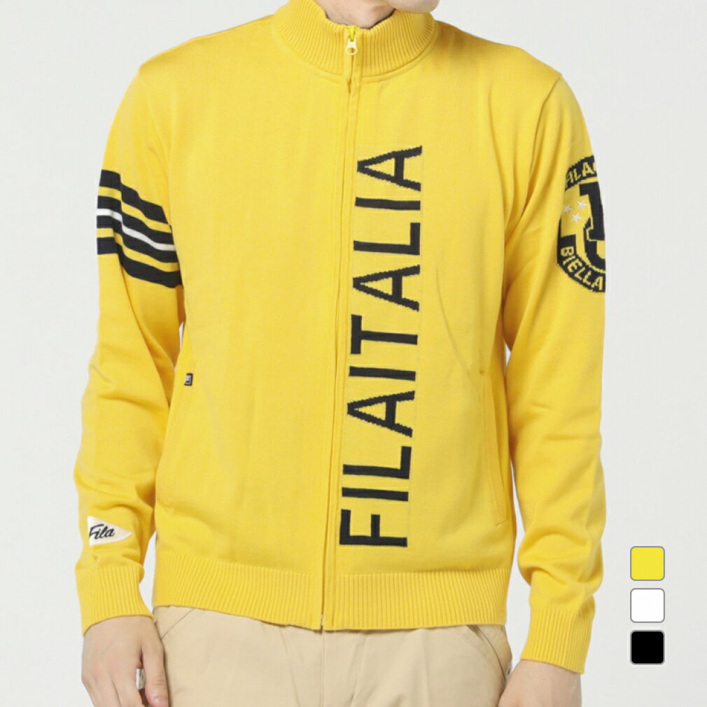フィラ ゴルフウェア 長袖セーター 秋 冬 ニットセーター (781700) FILA