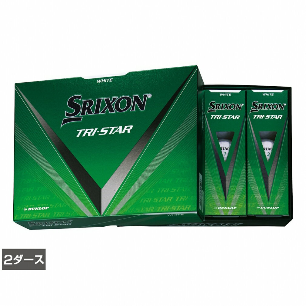 スリクソン 2024 SN TRS5 WH (SNTRS5WH3) 2ダース(24球入) ゴルフ 公認球 : Z0000 SRIXON