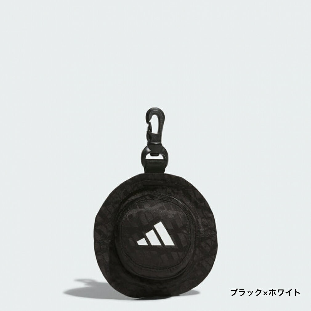 アディダス モノグラム ハット型ボールケース (IS6560) ゴルフ ラウンドポーチ adidas