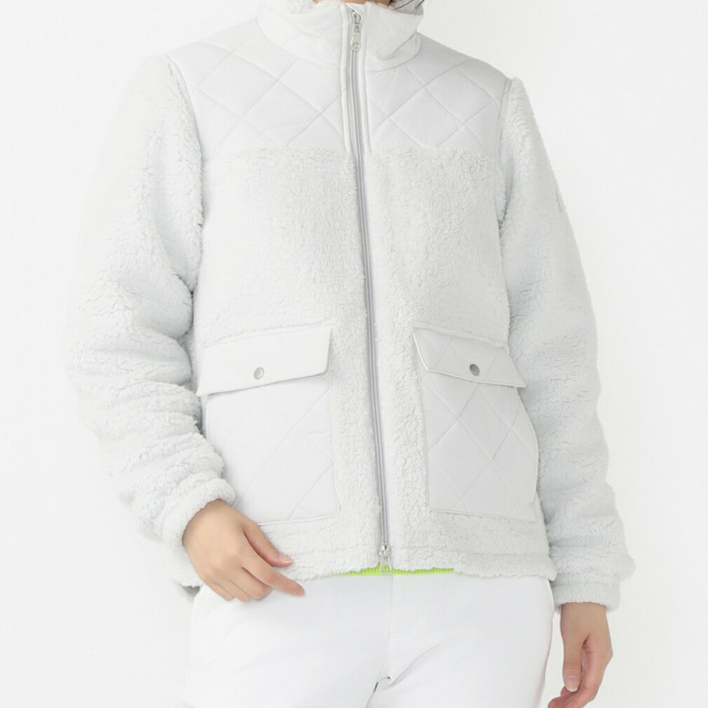 ティゴラ レディース ゴルフウェア 長袖ウインドブレーカー 秋 冬 T.防寒ジャケット フリース ストレッチ UVカット Octa(R)cpcp(R) 保温 (TR-1W2684F) TIGORA