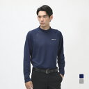 ブリーフィング ゴルフウェア 長袖シャツ 秋 冬 MS BACK LOGO LINE LS HIGH NECK RF (BRG243M47) メンズ BRIEF...