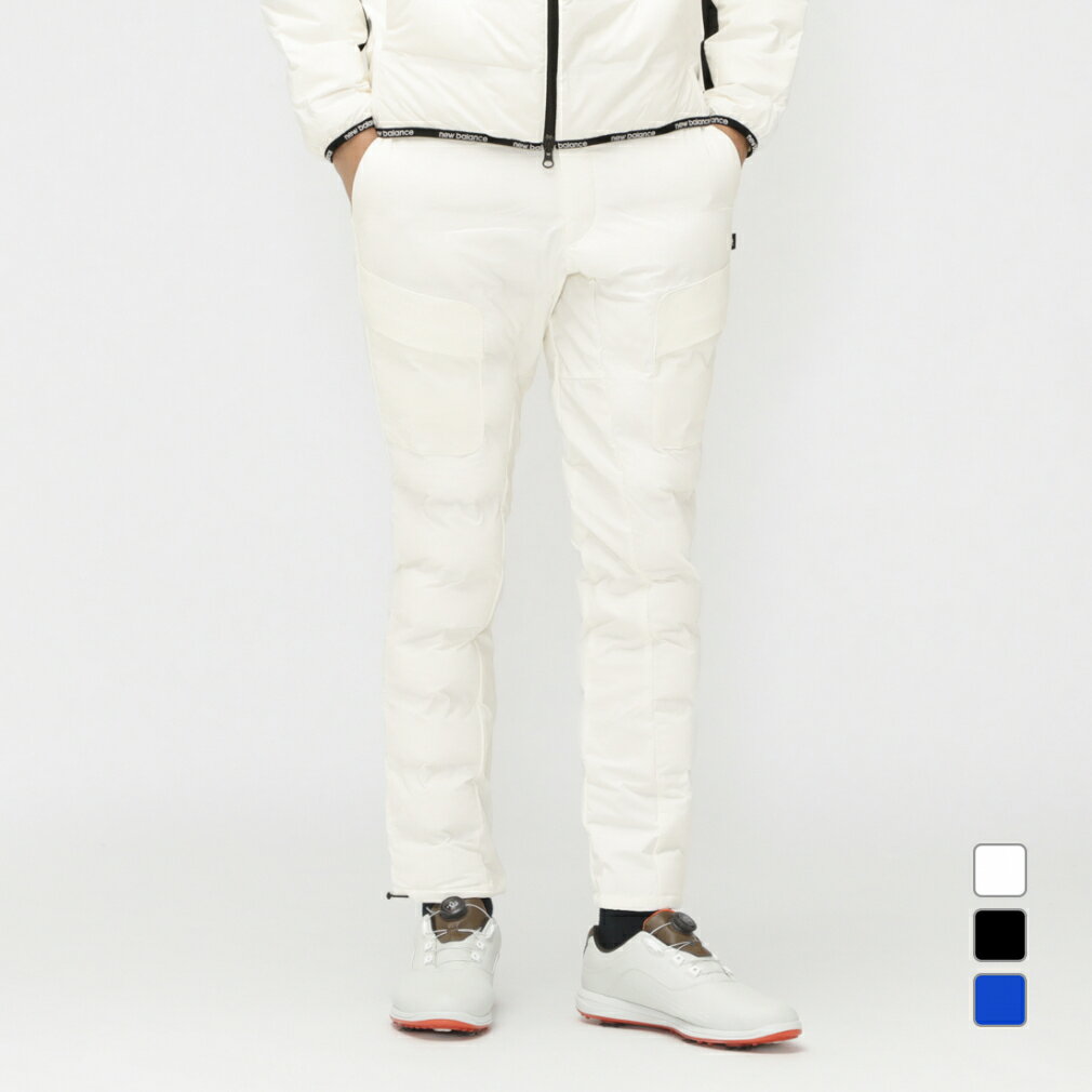 ニューバランス ゴルフウェア ウインドパンツ 秋 冬 PADDED TAPERED LONG PANT (0124231006) メンズ New Balance