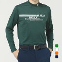 フィラ ゴルフウェア シャツ 秋 冬 モックネック長袖シャツ (782501) FILA
