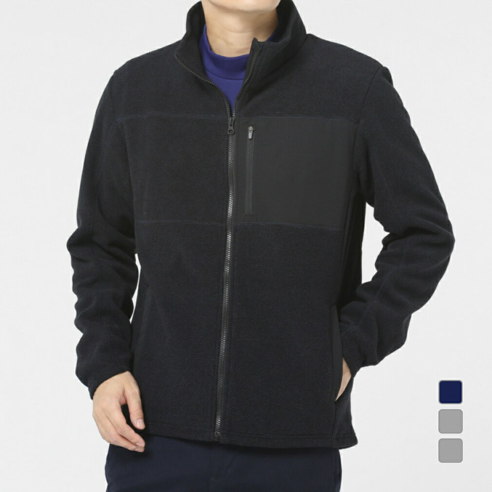 イグニオ ゴルフウェア 長袖トレーナー 秋 冬 iHEAT アイヒートニットフリースジャケット (IG-1T1533F-..