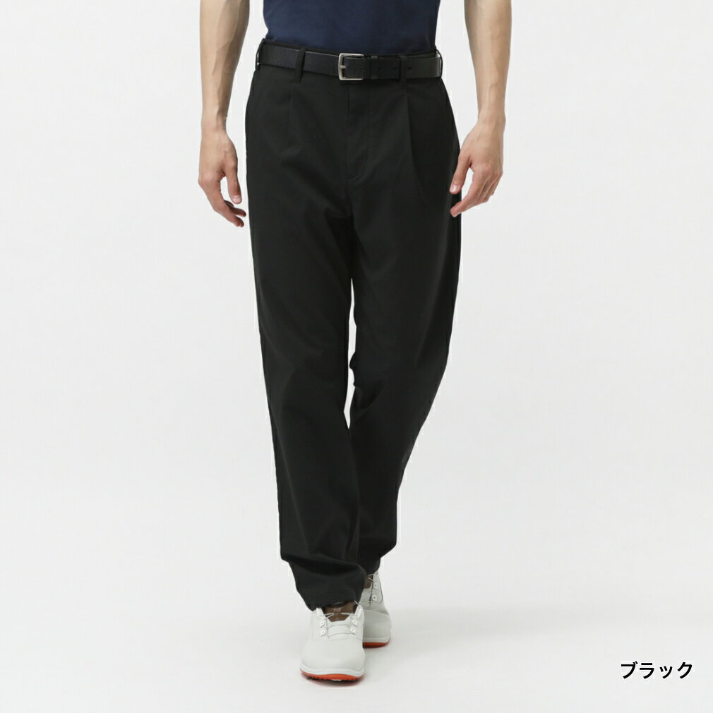 ブリーフィング ゴルフウェア ロングパンツ 春 夏 MS PLEATED WIDE TAPERED PANTS カジュアル (BRG251M35) メンズ BRIEFING