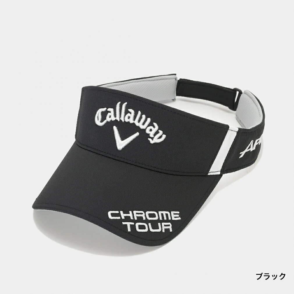 キャロウェイ ゴルフウェア サンバイザー 春 夏 TOUR SW VISOR 25 JM (C25990110) メンズ Callaway